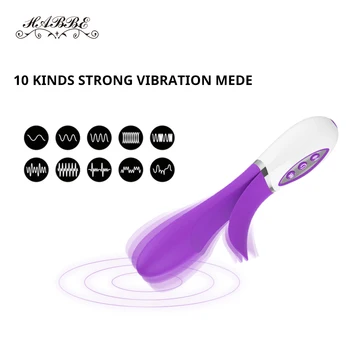 10 Greičio G Spot Vibratorius Moterims Klitorio Stimuliatorius Erotika Dildo, Vibratoriai Vaginos Masažas Suaugusiųjų Sekso Žaislai moterims