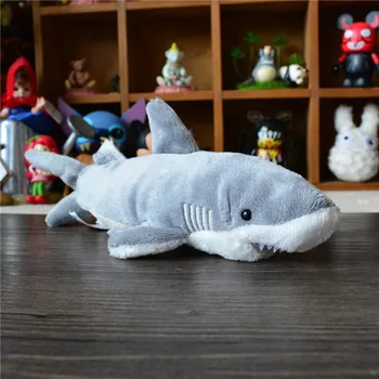 Mielas ryklys 40cm Pliušinis Žaislas Modeliavimas Ryklys Minkšta Lėlė Baby Žaislas Birhtday Dovana H0903