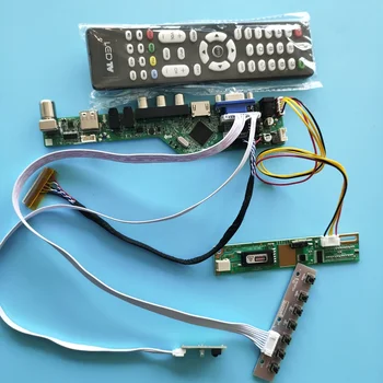 už LP154W02-TL06 USB Modulis Skaitmeninio Signalo Reguliatorius 30pin Nauja VGA, AV-TV 1 lempos, 15.4