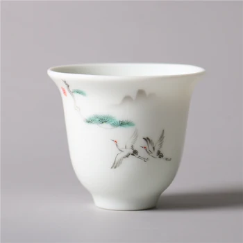 Kung Fu arbatos puodelio gali būti sočiai arbatos puodeliai, mažų Kung Fu arbatos puodeliai, aukštos temperatūros keramikos NR. YZ110