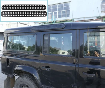 Lango šarvai Galinis Stogo Durų Pusės Lango Stiklo Apsaugos Pulto Land Rover Defender 2004-2019 Priedai