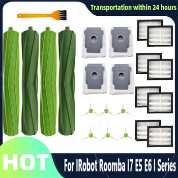 Hepa Filtras Pusėje Šepečiu Brush Roll iRobot Roomba i7 E5 E6 I Serijos Atsarginės Dalys Robotas Dulkių siurblys Pakeitimo Priedai