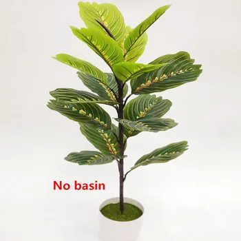 68CM Dirbtinis Banyan Žalia Netikrą Palmių Šakas Plastiko Tropinių Augalų Apželdinimas Kalėdų Viešbutis Namų Dekoro Priedai