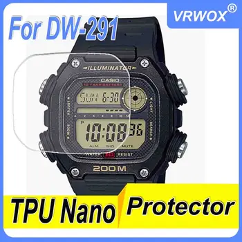 Apsaugos Casio DW-291 DW201 GBD-200 B5000 GBX-100 GX-56 5600 B5600 GW-M5610 HD TPU Aišku, Anti-Scratch Nano Screen Protector