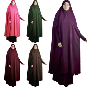Naujas Islamo Ramadanas Moterų Burqa Maldą Ilgą Prarasti Vienas Gabalas Drabužių, Visiškai Apima Saudo Arabija Maldos, Moterų Hijab Musulmonų Suknelė