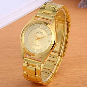 Moterų Laikrodžiai Prabangos Prekės Auksinis Kvarcas Žiūrėti Moterų Nerūdijančio Plieno Laikrodžiai Ponios Riešo Žiūrėti Relogio Feminino Karšto Pardavimo Laikrodis