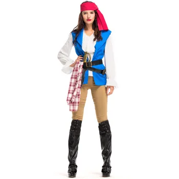 Halloween Kostiumai, Moterims, Cosplay Seksualus Piratų kostiumų Karnavalas Partijos Veiklos Etapas Rodo, Kostiumai, Gotikinio Vaidmenų Kostiumas