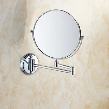 BAKALA Dual Makiažo veidrodėliai 1:1 ir 1:3 didinamasis stiklas Vario Kosmetikos Vonios kambarys Double Faced Vonios Veidrodis sienos veidrodis BR-6738
